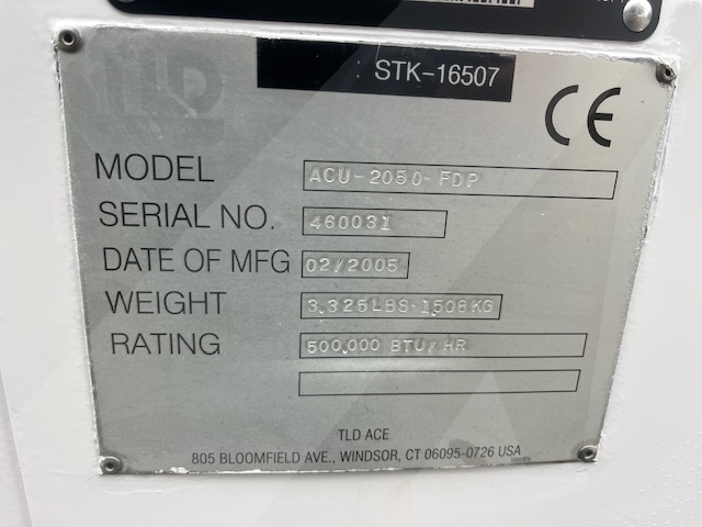 Heater TLD ACU-2050-FDP