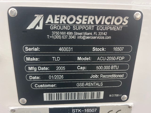 Heater TLD ACU-2050-FDP