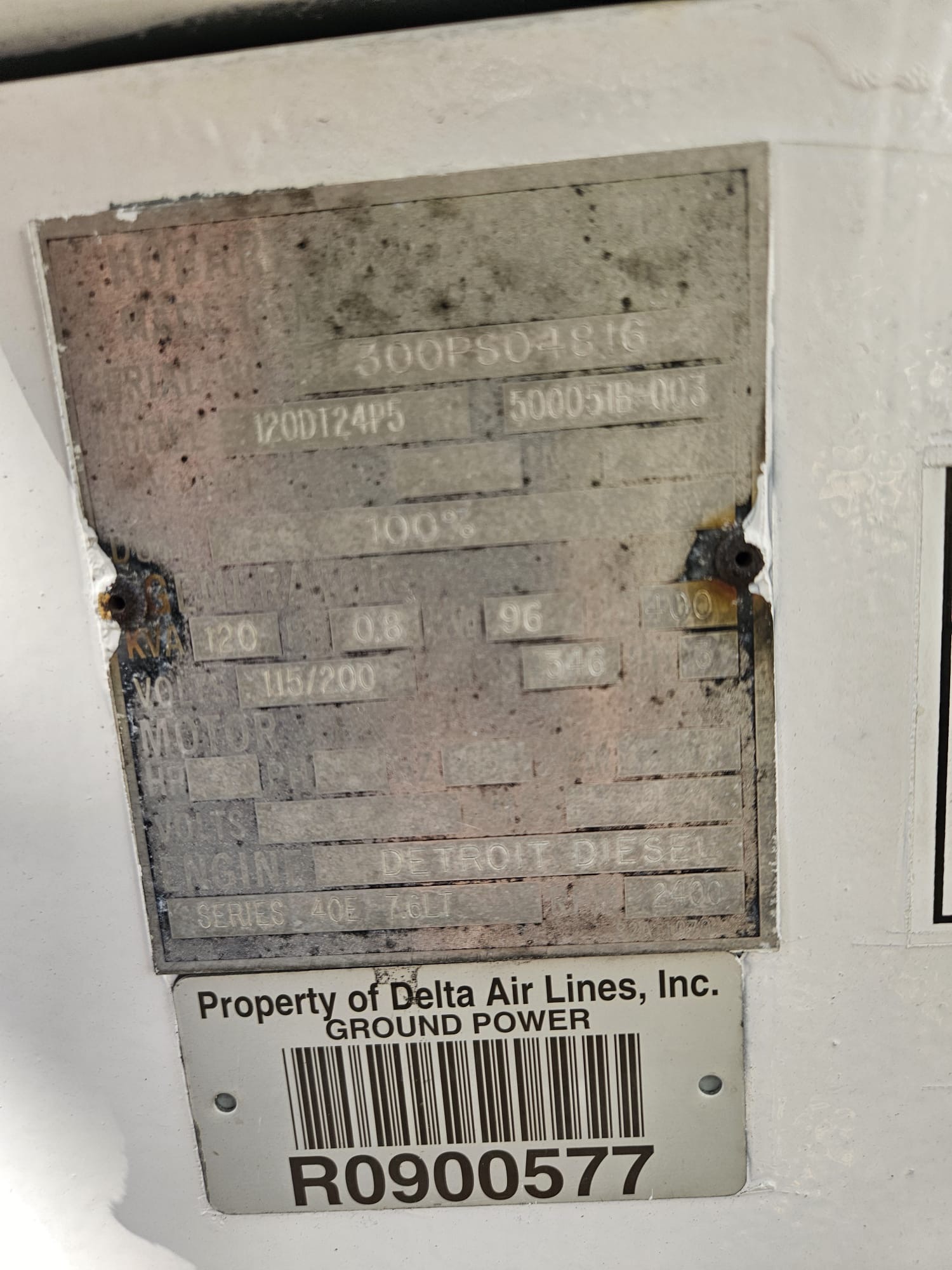 Ground Power Units Hobart 120DT24P5 - 120 kVA