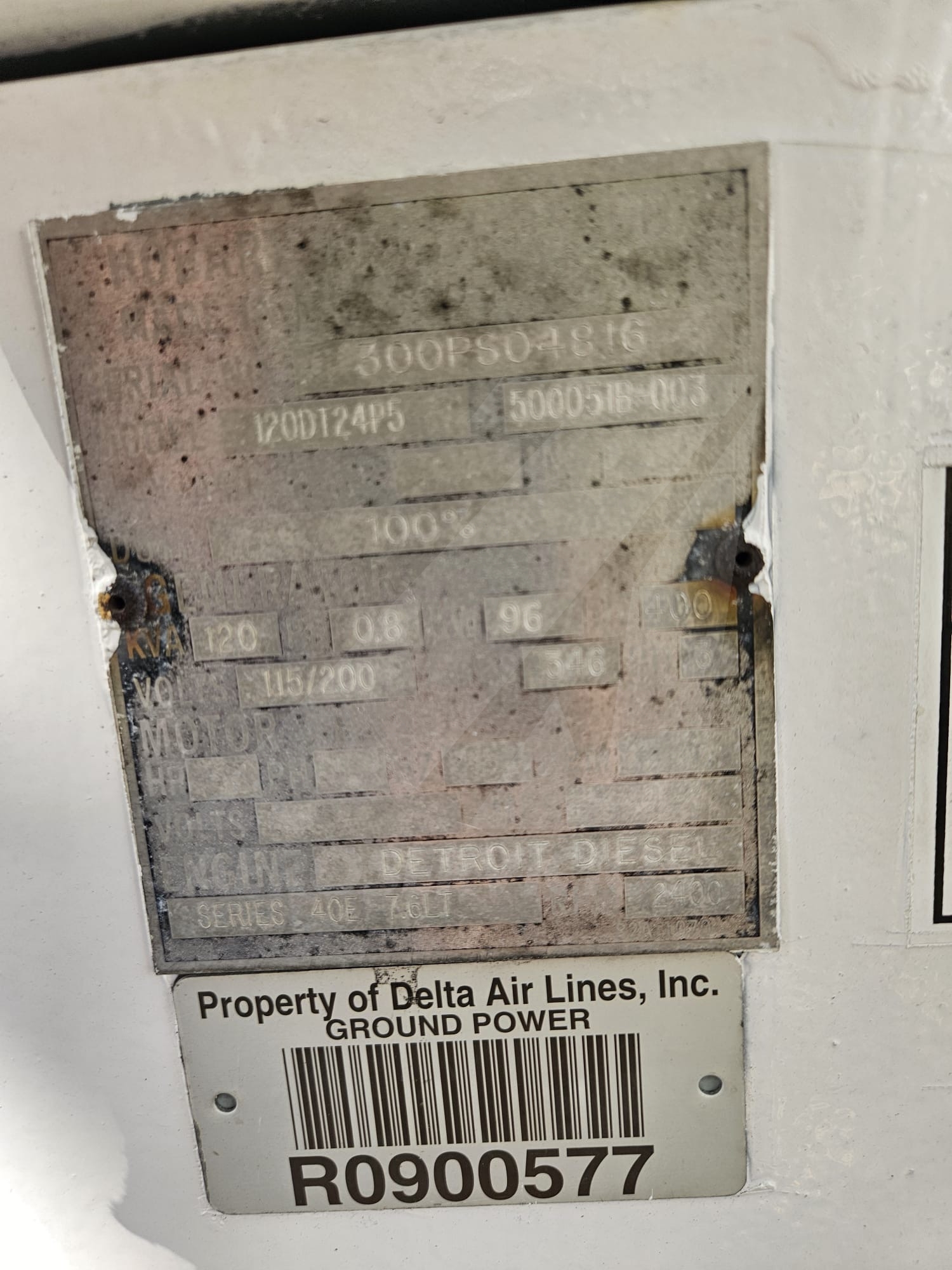 Ground Power Units Hobart 120DT24P5 - 120 kVA