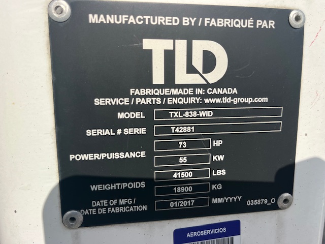 Cargo Loader TLD 838 Wide
