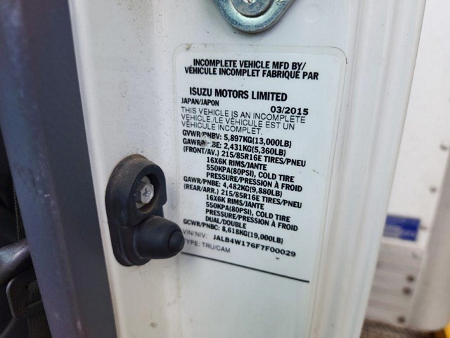 Truck Chassis Isuzu NPR-HD Diesel