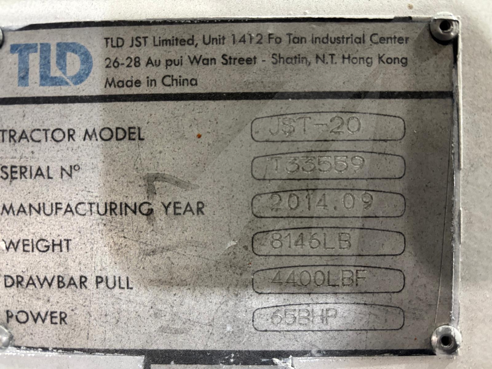 Baggage Tractor TLD JST-20