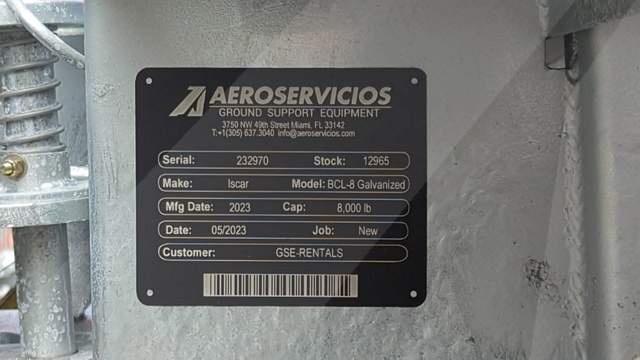 Baggage Carts Closed Iscar BCL-8 Galvanized 2023