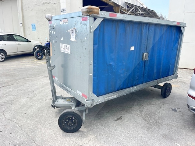 Baggage Carts Closed Iscar BCL-8 Galvanized 2023