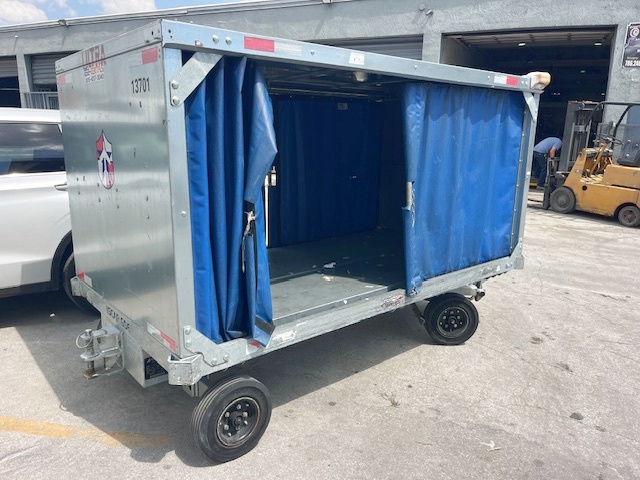 Baggage Carts Closed Iscar BCL-8 Galvanized 2023