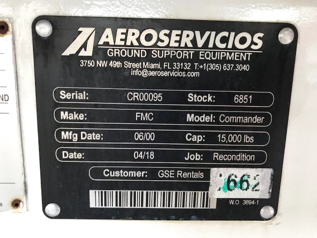 Cargo Loader FMC Commander 15 STD