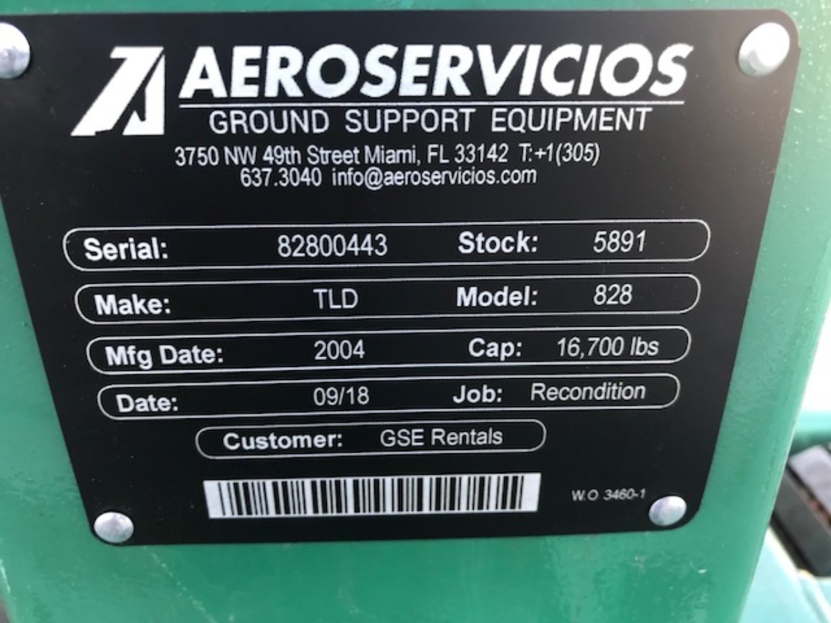 Cargo Loader TLD 828 Wide