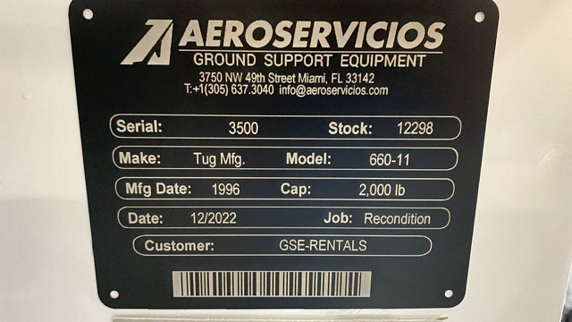 Belt Loader Tug 660-11