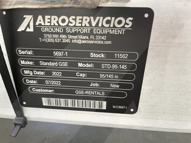 Passenger Stair Towable Standard GSE STD-95-145 2022