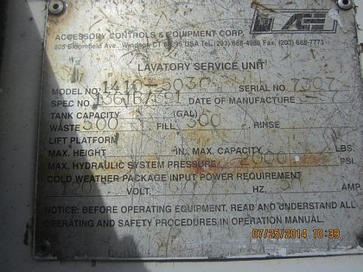 Lavatory Truck ACE 1410-5030