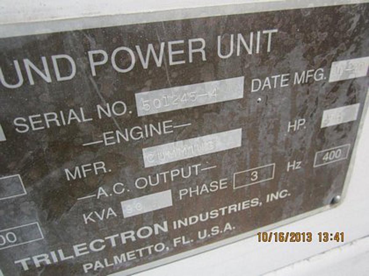 Ground Power Unit Trilectron 90T400SLN - 90 kVA