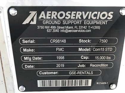 Cargo Loader FMC-Commander 15 STD