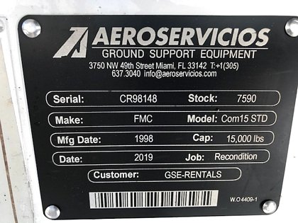 Cargo Loader FMC-Commander 15 STD