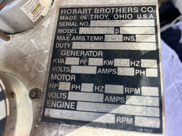 Ground Power Unit Hobart JetEx 4D