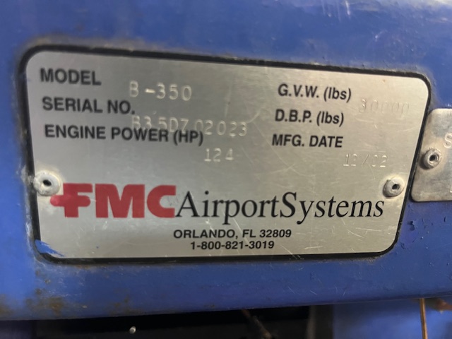 Push Back Tractor FMC B-350