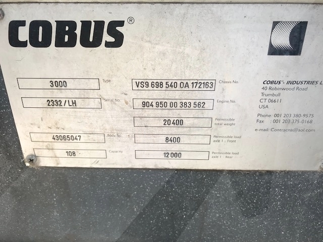 Airport Apron Bus Cobus 3000 - 108 pax.