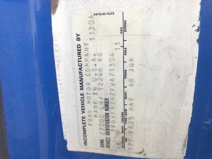 Fuel Truck AV-JF Gas F-800