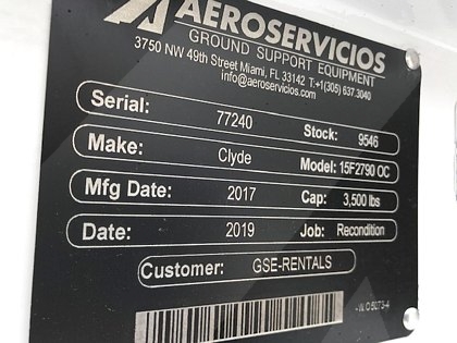 2017 LD3 Clyde 15F2790- Open Caster